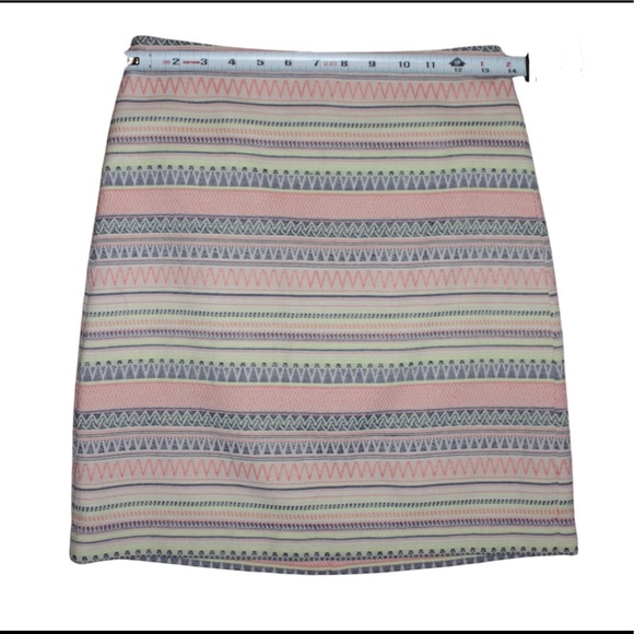 LOFT multi colored skirt 00 - Picture 2 of 3